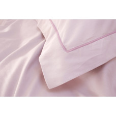 Постільна білизна сатин premium Lotus Home - Dakota Modern рожевий євро