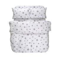Постільна білизна Lotus Home Фланель - Crystal Snow євро