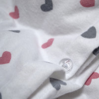 Постільна білизна Lotus Home Фланель - Small Hearts євро