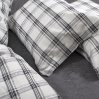 Постільна білизна Lotus Home Фланель - Bella сірий євро