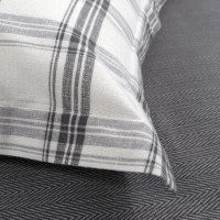 Постільна білизна Lotus Home Фланель - Bella сірий євро