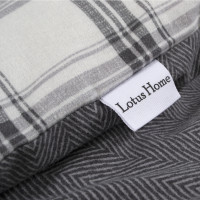 Постільна білизна Lotus Home Фланель - Bella сірий євро