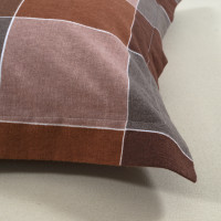 Постільна білизна Lotus Home Фланель - Lucca коричневий євро