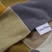 Постільна білизна Lotus Home Фланель - Lucca гірчичний євро