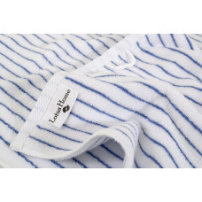 Рушник Lotus Home Готель Premium - Microcotton Stripe White-Blue 50*90 550 г/м²