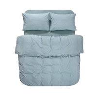 Постільна білизна Lotus Home Washed cotton - Kansas блакитний євро