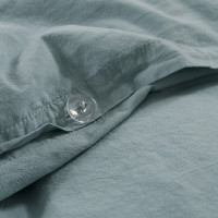 Постільна білизна Lotus Home Washed cotton - Kansas блакитний євро