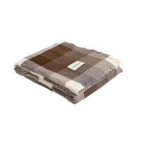 Покривало Lotus Home - Lucca muslin коричневий 200*240