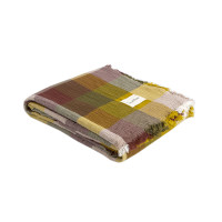 Покривало Lotus Home - Lucca muslin гірчичний 240*260