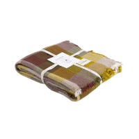 Покривало Lotus Home - Lucca muslin гірчичний 240*260