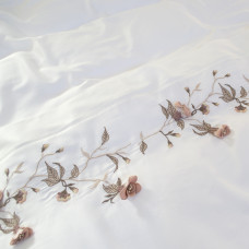 Постільна білизна Dantela Vita сатин з вишивкою - Anetta євро