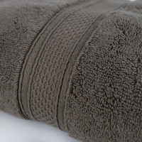 Рушник махровий Lotus Home - Grand soft twist brown коричневий 90*150
