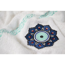 Набір рушників Karaca Home - Destiny turkuaz бірюзовий 5 предметів