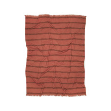 Плед-накидка Buldans - Yuma brick цегляний 130*170
