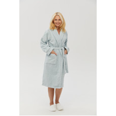 Халат махровий Lotus Home - Nella aqua L/XL