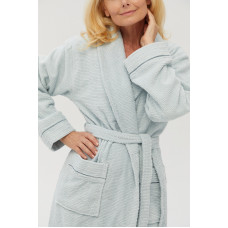 Халат махровий Lotus Home - Nella aqua L/XL