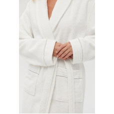 Халат махровий Lotus Home - Nella white L/XL