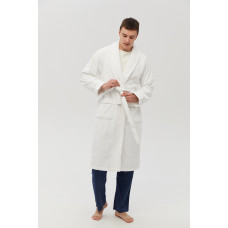 Халат махровий Lotus Home - Nella white L/XL