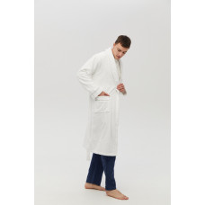 Халат махровий Lotus Home - Nella white L/XL