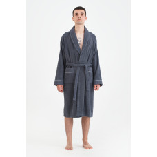 Халат махровий Lotus Home - Nella antrasit S/M