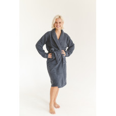 Халат махровий Lotus Home - Nella antrasit S/M