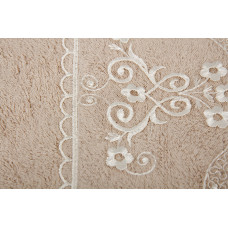 Рушник бамбуковий Maxstyle - Dantela кавовий 50*90