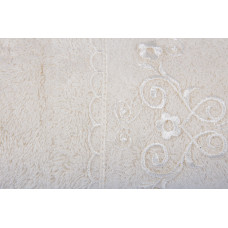 Рушник бамбуковий Maxstyle - Dantela кремовий 50*90