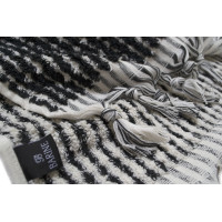 Рушник Barine - Curly Bath Towel ecru-black кремово-чорний 90*170