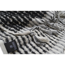 Рушник Barine - Curly Bath Towel ecru-black кремово-чорний 90*170