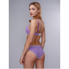 Нижня білизна US Polo Assn - Бюстгалтер+мінібікіні 60001 синій 80С-40р.