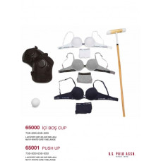 Нижня білизна US Polo Assn - Бюстгалтер (заст.впереді)+мінібікіні 65002 сірий 85В-40р.