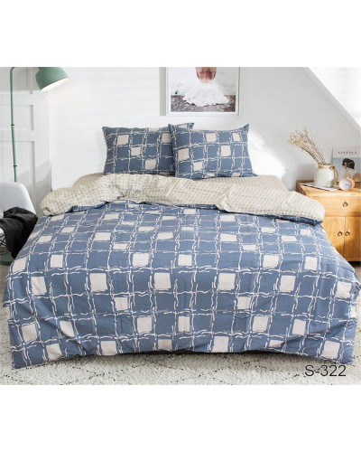 Комплекти постільної білизни TAG Tekstil    TTTAG satin (evro)-322 купити у Postel.biz.ua