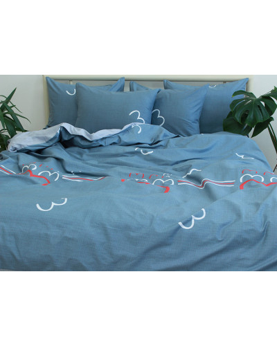 Комплекти постільної білизни TAG Tekstil    TTTAG satin (2-sp)-417 купити у Postel.biz.ua