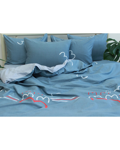 Комплекти постільної білизни TAG Tekstil    TTTAG satin (2-sp)-417 купити у Postel.biz.ua