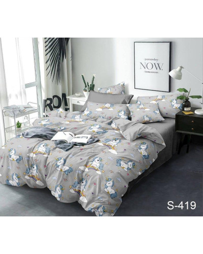Комплекти постільної білизни TAG Tekstil  195*215 см  TTTAG satin (evro)-419 купити у Postel.biz.ua