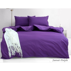 ТМ TAG Комплект постільної білизни сімейний Sunset Purple