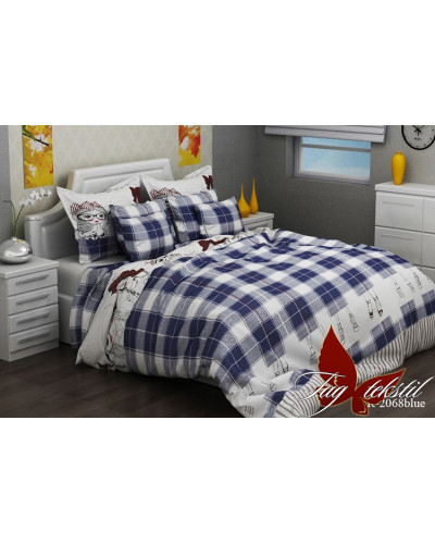 Комплекти постільної білизни TAG Tekstil    TTДП-R2068 blue купити у Postel.biz.ua