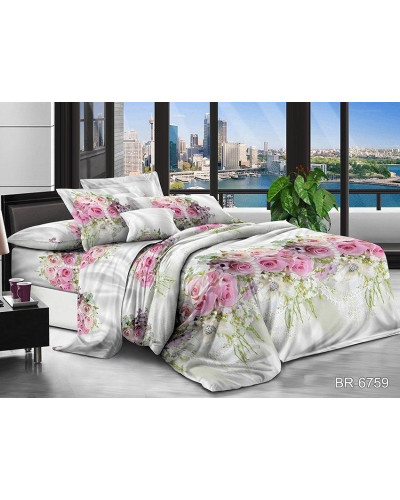 Комплекти постільної білизни TAG Tekstil    TTTAG polycotton evro-695 купити у Postel.biz.ua