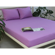 ТМ TAG Простирадло на гумці + наволочки 180х200х20 Lavender Herb