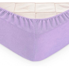 ТМ TAG Простирадло махрове на гумці (60х120х20) Lilac Breeze