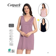 Cotpark Нічна сорочка 10641 black