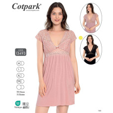 Cotpark Нічна сорочка 13493 black