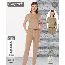 Cotpark Піжама жіноча 14325 begie