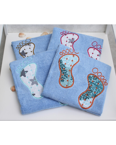 Рушники TAG Tekstil    TTПолотенце 50*70 Nozki-13 купити у Postel.biz.ua