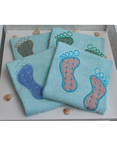 Рушники TAG Tekstil    TTПолотенце 50*70 Nozki-15 купити у Postel.biz.ua