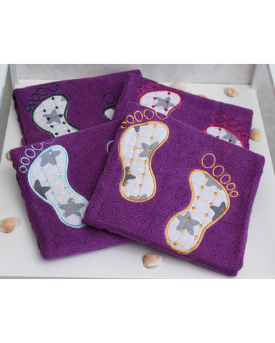Рушники TAG Tekstil    TTПолотенце 50*70 Nozki-19 купити у Postel.biz.ua