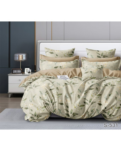Комплекти постільної білизни TAG Tekstil    TTTAG satin (1,5-sp)-539 купити у Postel.biz.ua