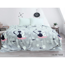 Плед велсофт (мікрофібра) ALM1908