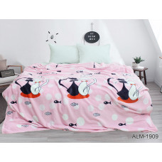 Плед велсофт (мікрофібра) ALM1909