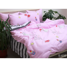 Комплект постільної білизни з компаньйоном S416